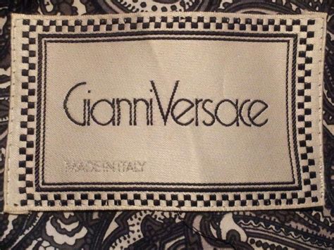 gianni versace collection 2014|vintage Gianni Versace label.